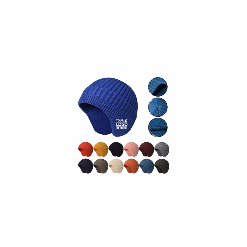 Earmuff Knitted Hat