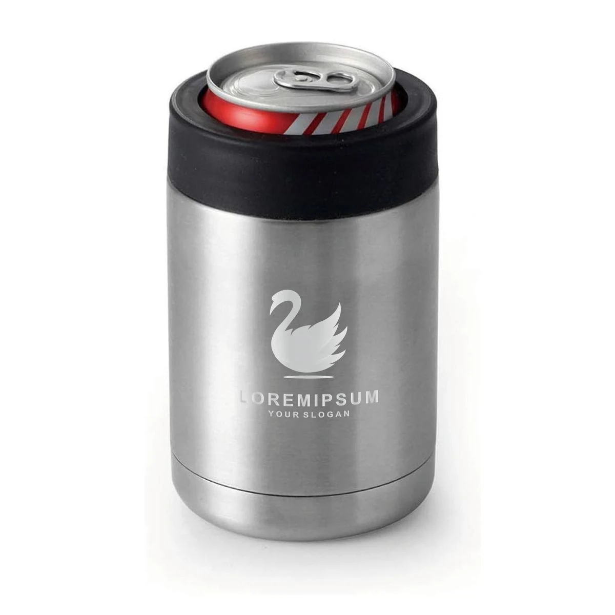 12oz Tumbler, Double Wall Stainless Steel Insulated Can Cooler, Beer Bottle Holder 1