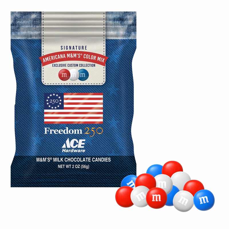 Freedom250 - 2 oz. M&M'S in Full Color Digibag
