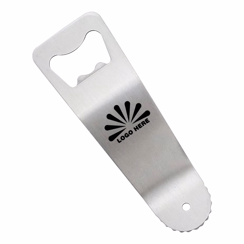 Stainless Steel Beer Bottle Opener With Customizable Logo
