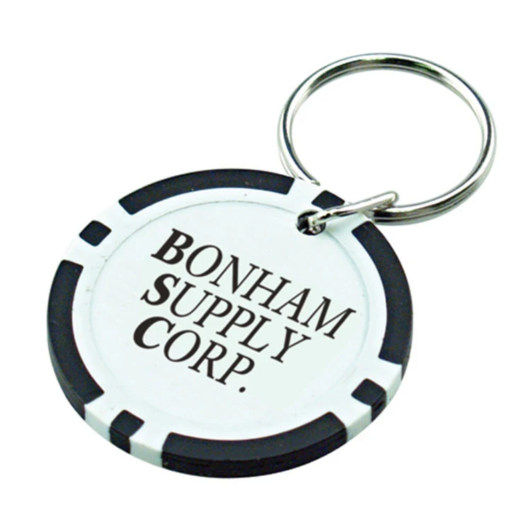 Poker Chip Keyring 1