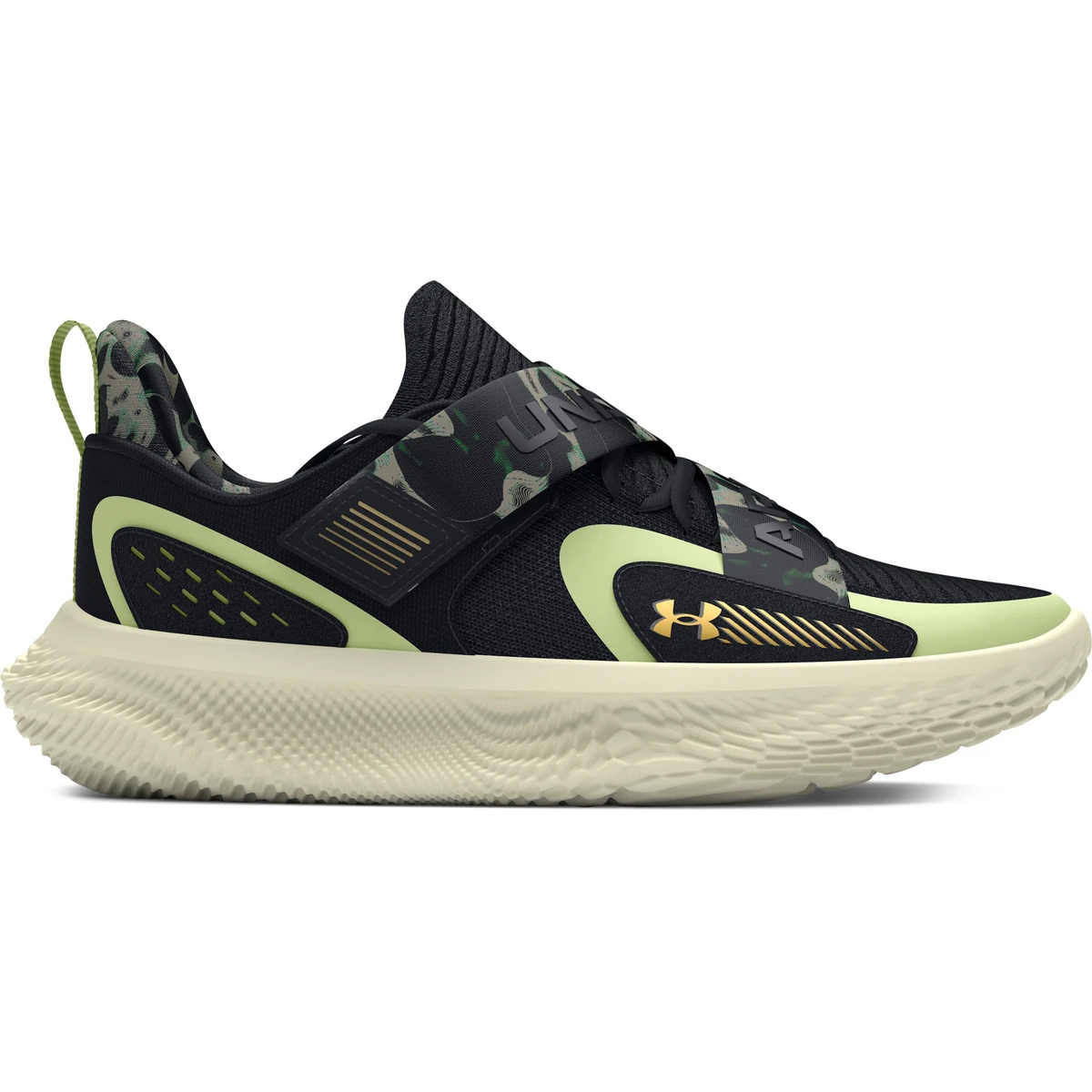 UA FUTR X 4 Camo Unisex Basketball Shoes 1