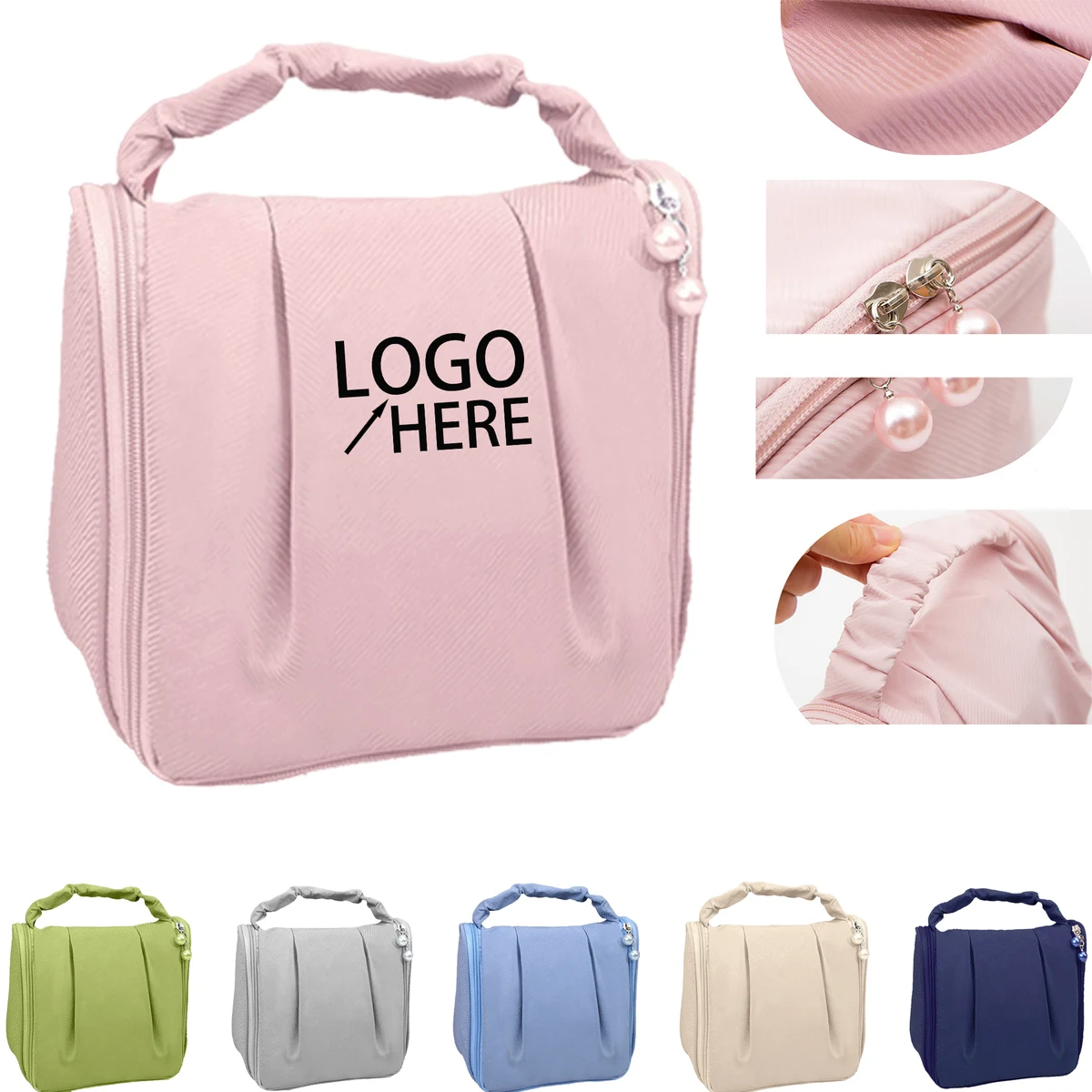 Portable Polyester Makeup Tote 1