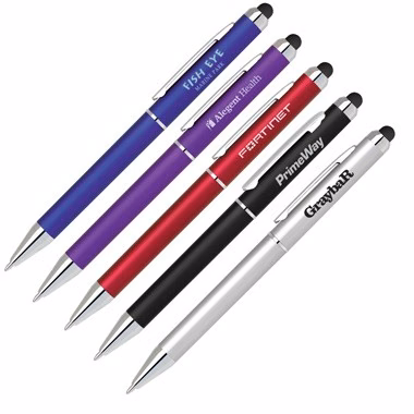 2 in 1 Stylus / Ball Twist Action Pen