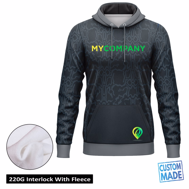 Unisex & Kids' Sublimation 220G Ultra Light Kangaroo Hoodie
