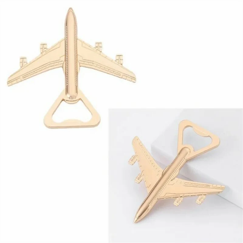 Airplane Bottle Opener Wedding Favors 1