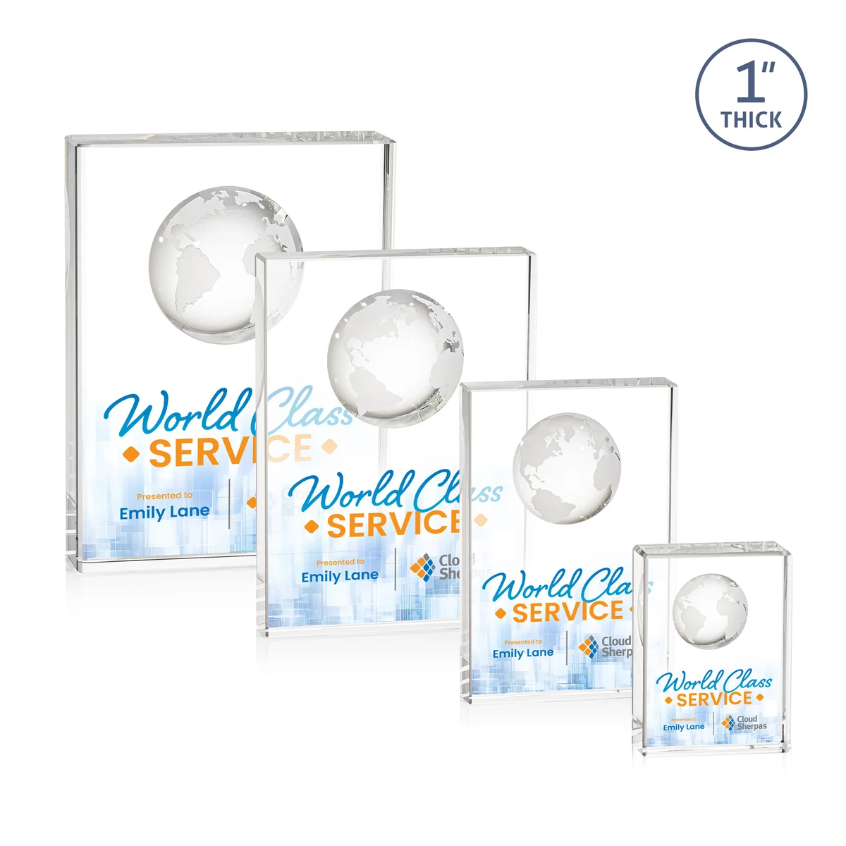 Ambassador Globe VividPrint™ Award 1
