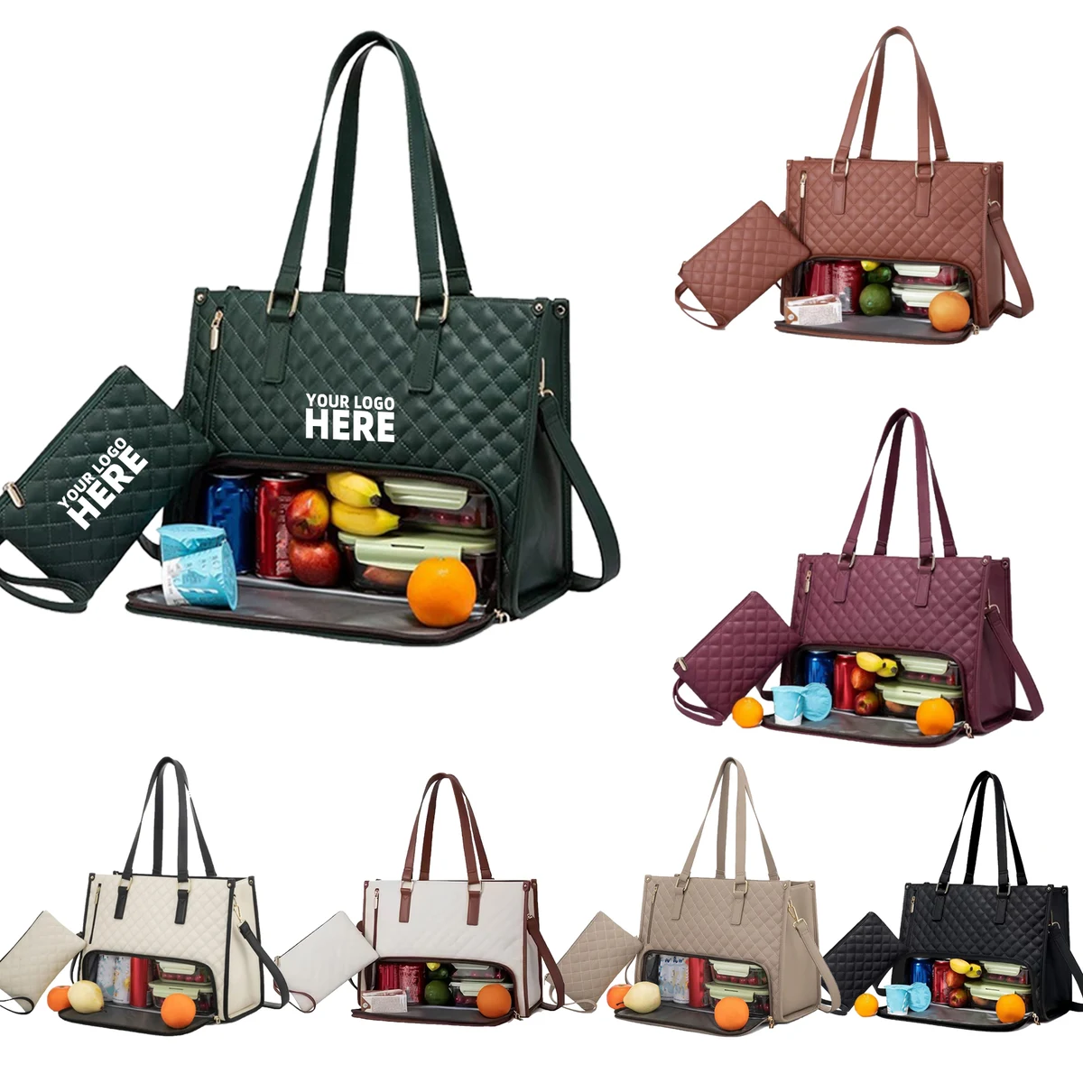 2 in 1 Portable Lunch Bag Laptop Bag 1