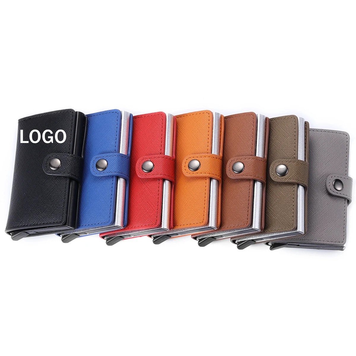 RFDI Aluminum alloy PU Wallet 1