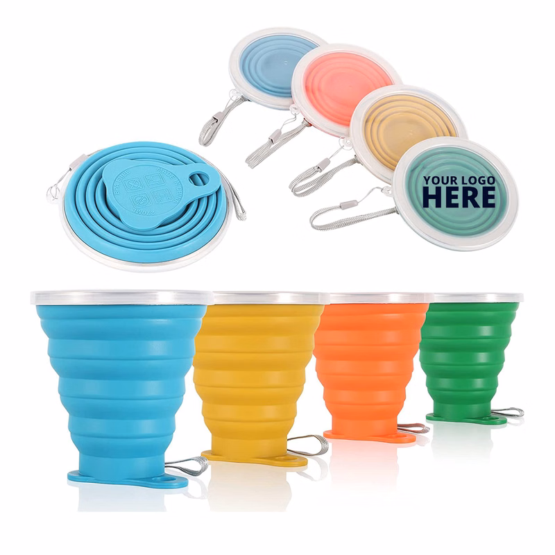 6 OZ Silicone Folding Cup