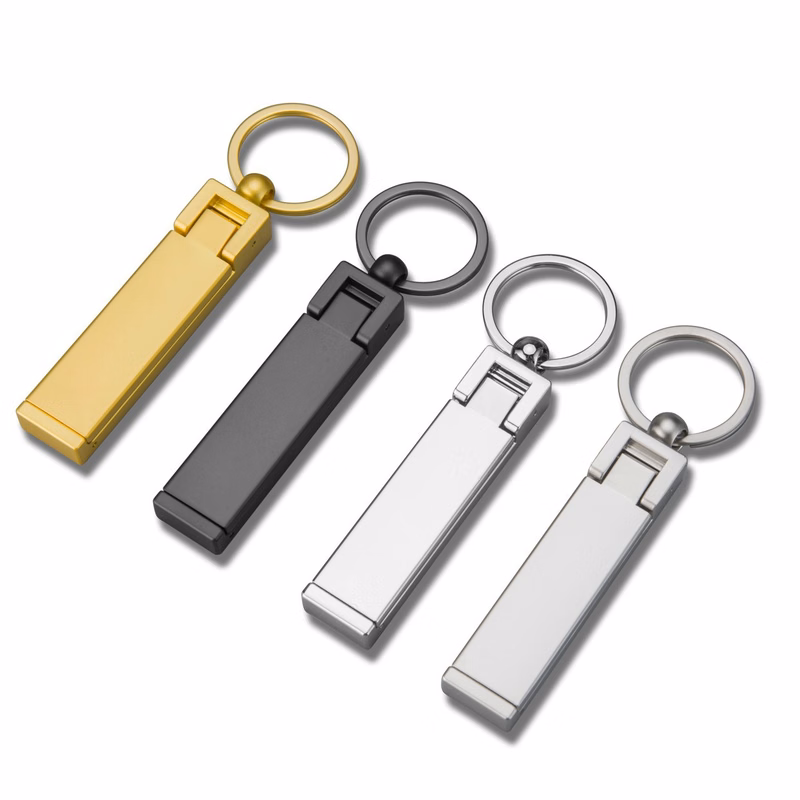 Key Ring Phone Stand And Bag Hanger