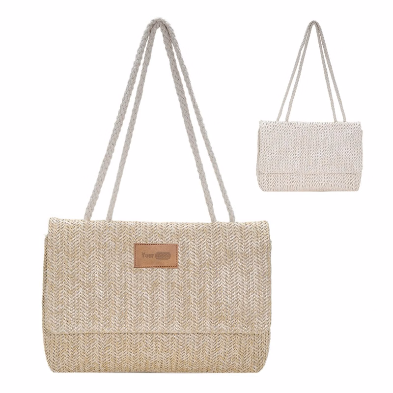 Jute Vacation hand-knitted bag