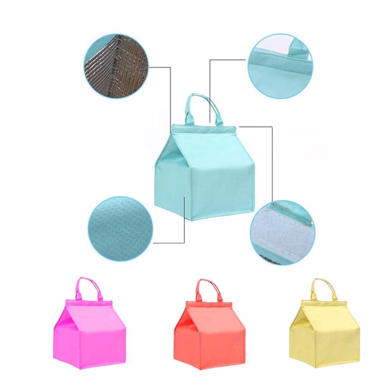 Heathered Non-Woven Cooler Food Bag