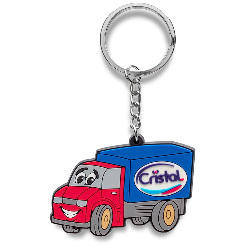 Custom Shaped PVC Keychains 1