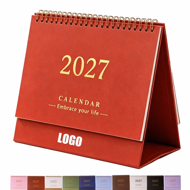 MOQ 20 Piece 2027 Desk Calendar