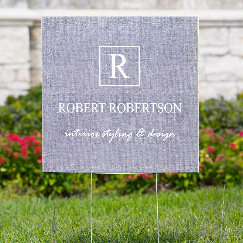 Custom 24" X 24" Yard Signs