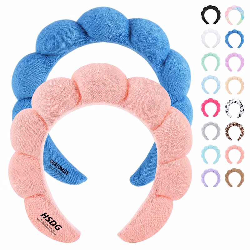 Embroidered Cloud Sponge Headband