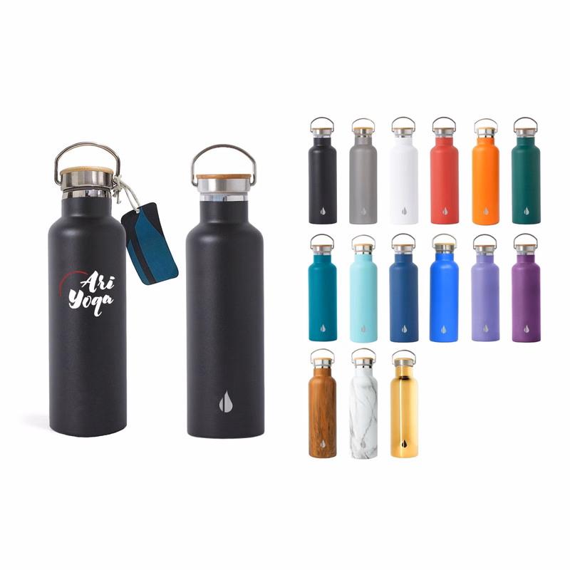 Elemental® Classic 25oz Stainless Steel Water Bottle - Vacuum Double Walled Insulated - Leak Free