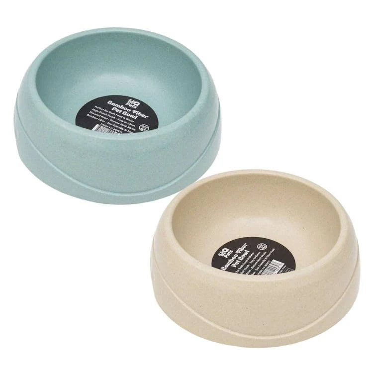 Bamboo Fiber Pet Bowls - Small Assorted Colors 1