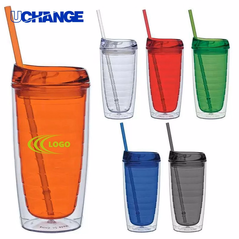 Double Wall Plastic Cup Container