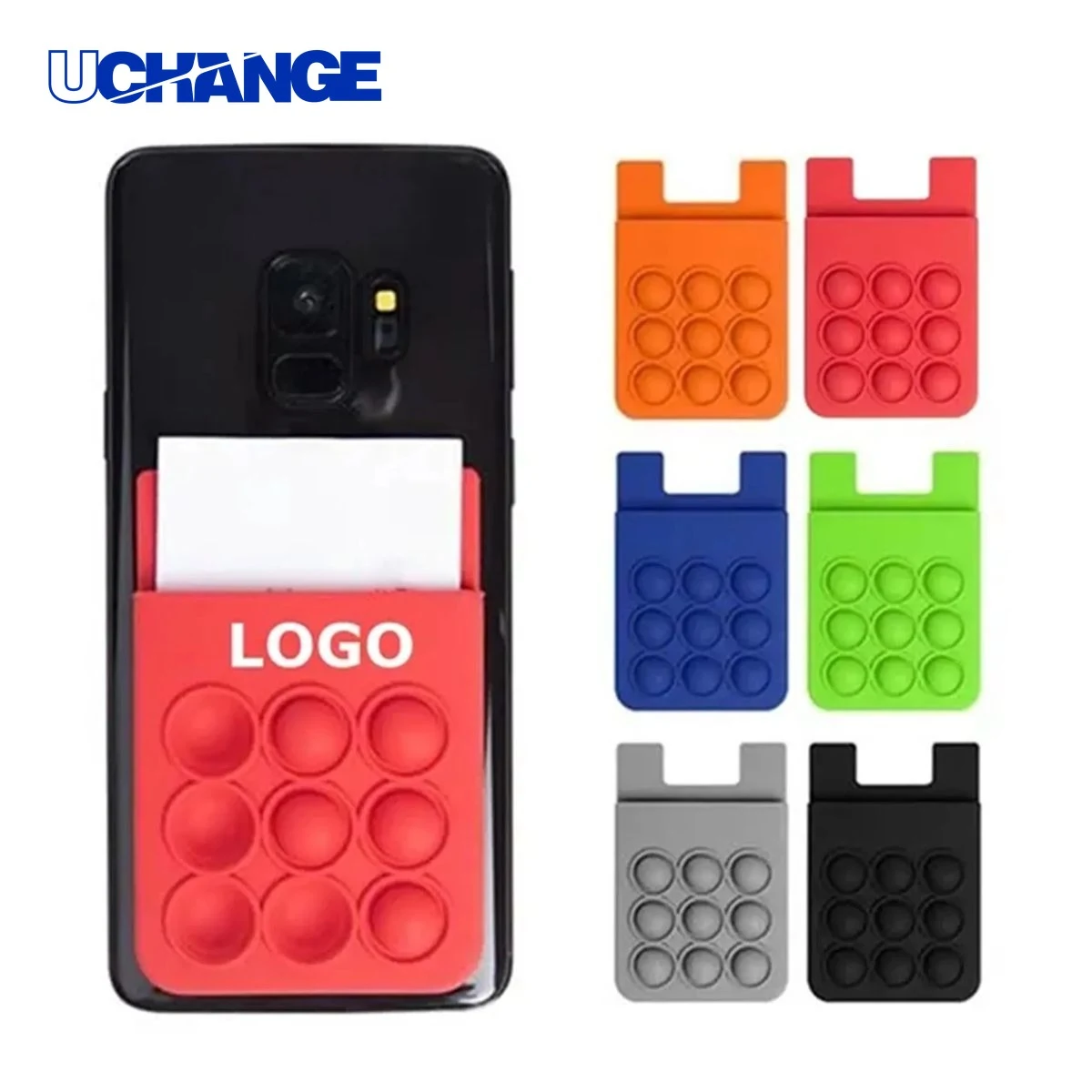 Bonded Cell Phone Card Holder Slim Multi-Function Wallet for Daily Carry 1