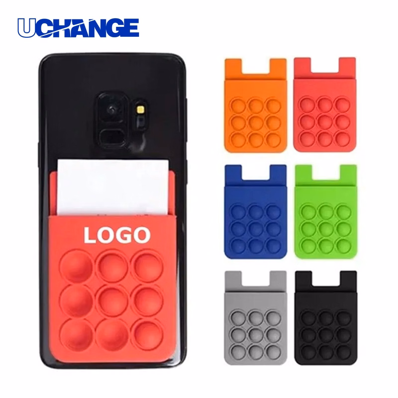 Bonded Cell Phone Card Holder Slim Multi-Function Wallet for Daily Carry