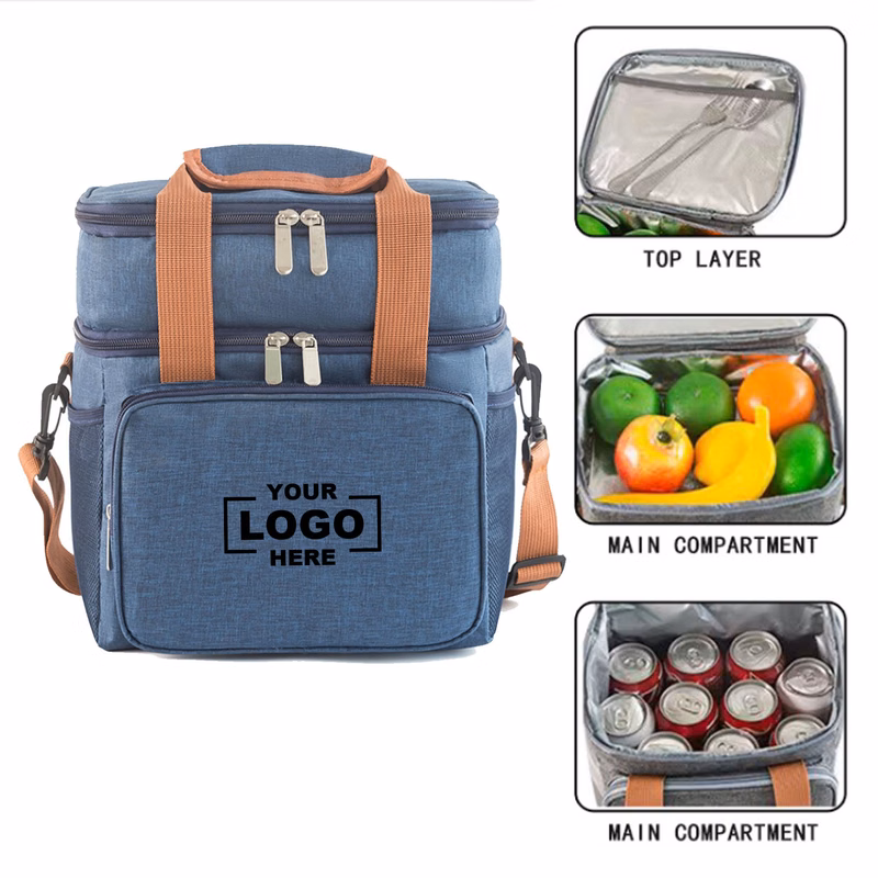 Large Expandable Thermal Lunch Tote Bag