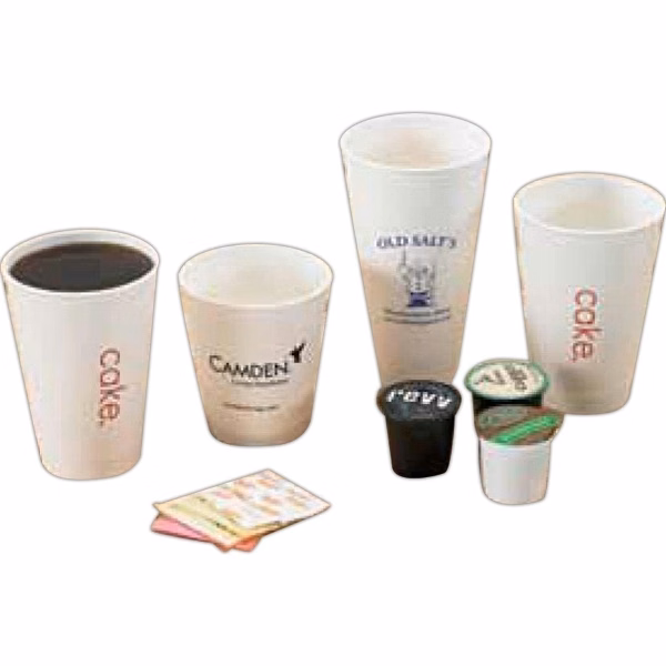 White Insulated Paper Cup