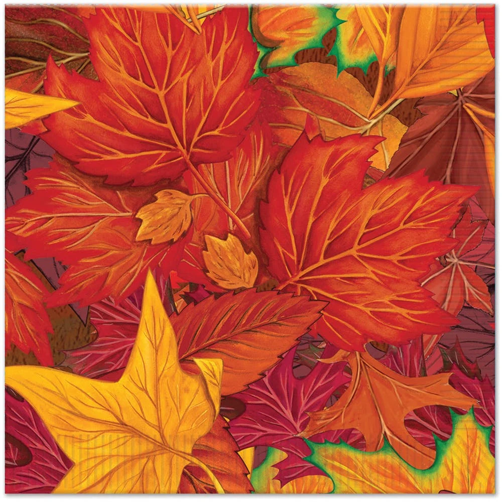 Fall Leaf Napkins 2-Ply 16 Pack 1