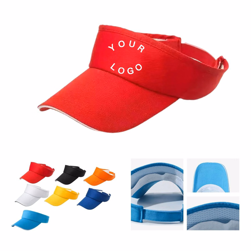 Open Top Sports Visor Hat with Comfortable Fit