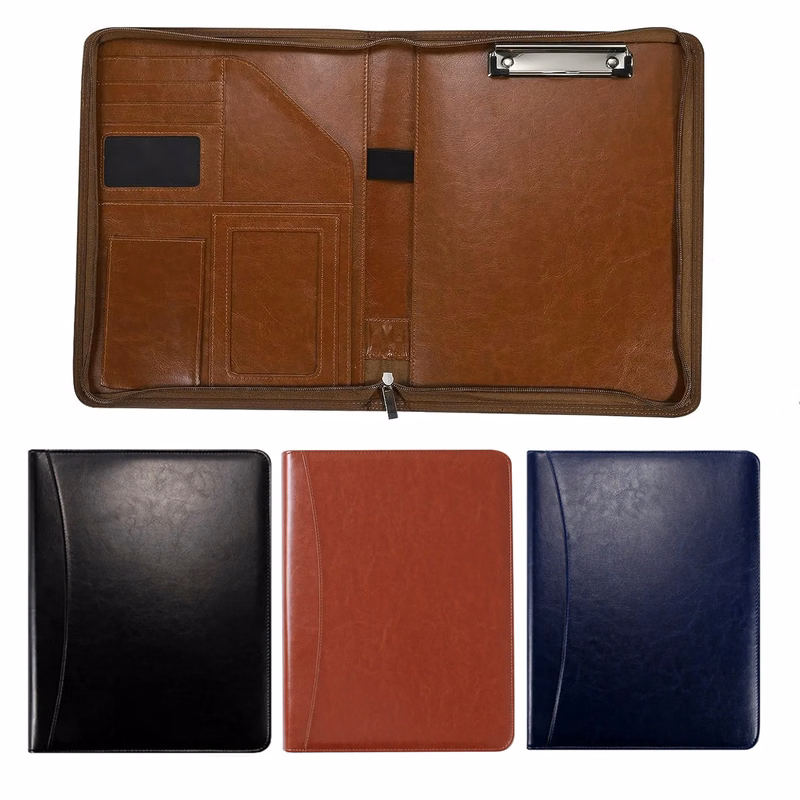Business Portfolio PU Leather Document Folder