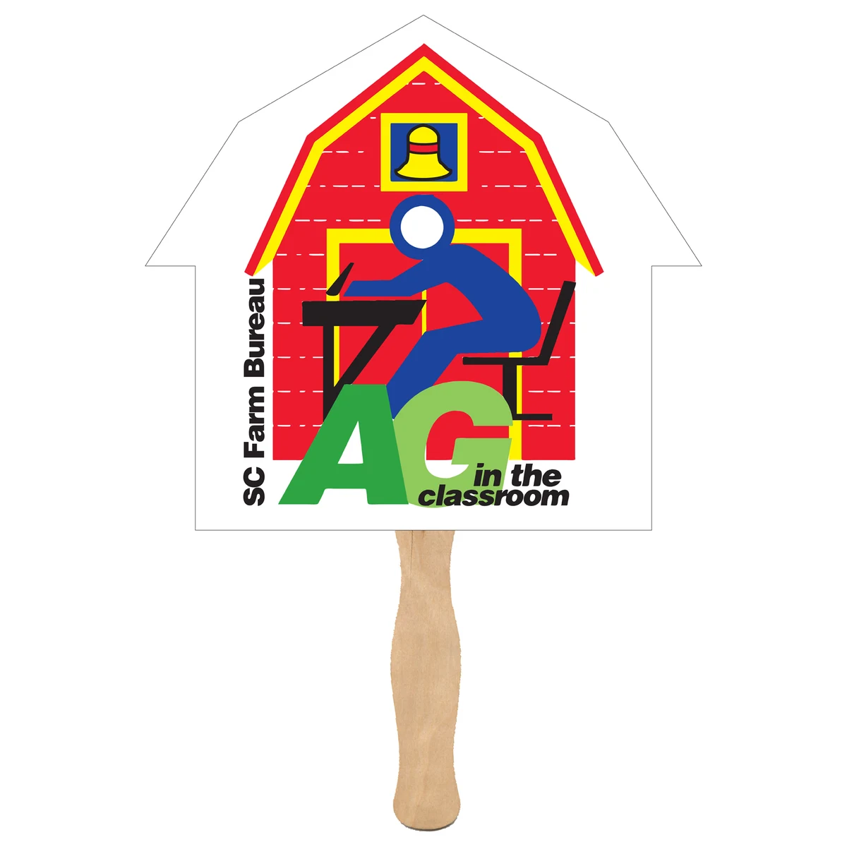 Single Side Barn Shaped Fan 1