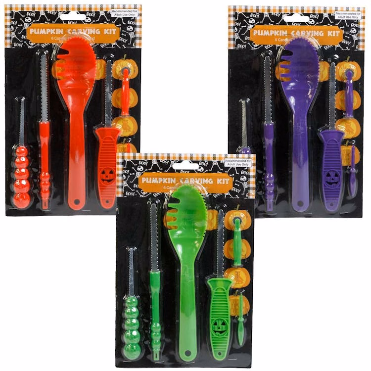 Pumpkin Carving Kits - 6 Piece