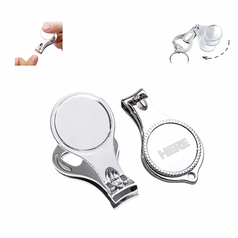 3 in 1 Round Opener Nail Clipper With Bottle Opener