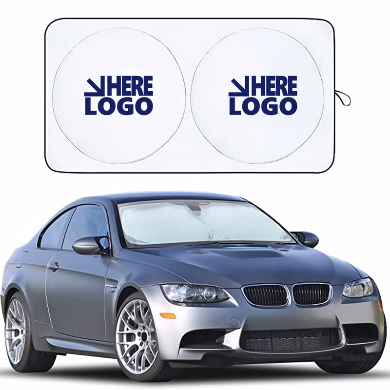 Double Panel Car Sun Shade