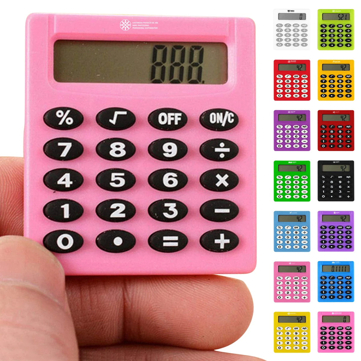 Mini Portable Electronic Calculator 1