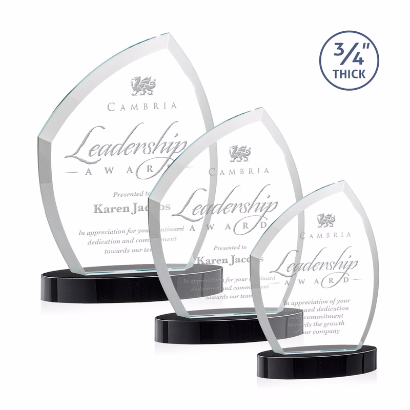 Daltry Award on Alberton Base - Black