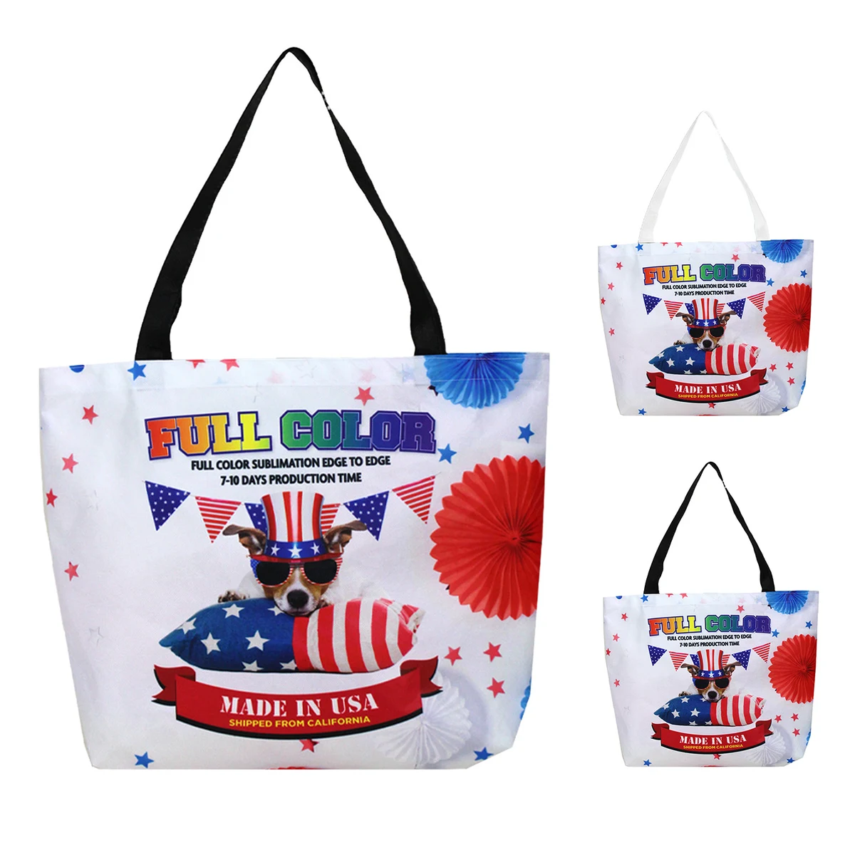 TERRA Made In USA PET Full Color Sublimation Tote – Large 1