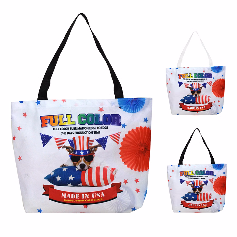 TERRA Made In USA PET Full Color Sublimation Tote – Large
