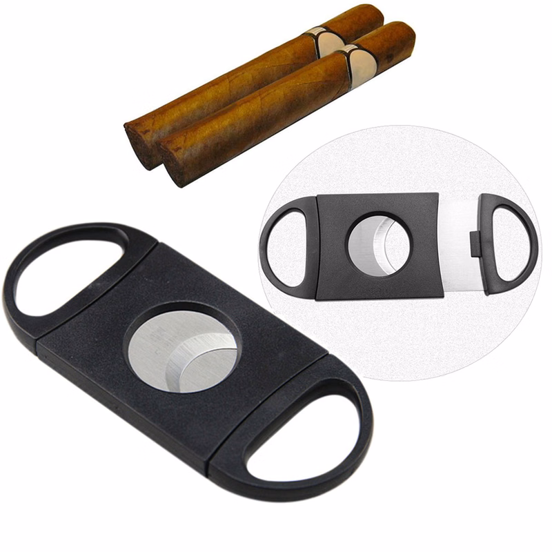 Cigar Cutter Smooth Double Cut Blade