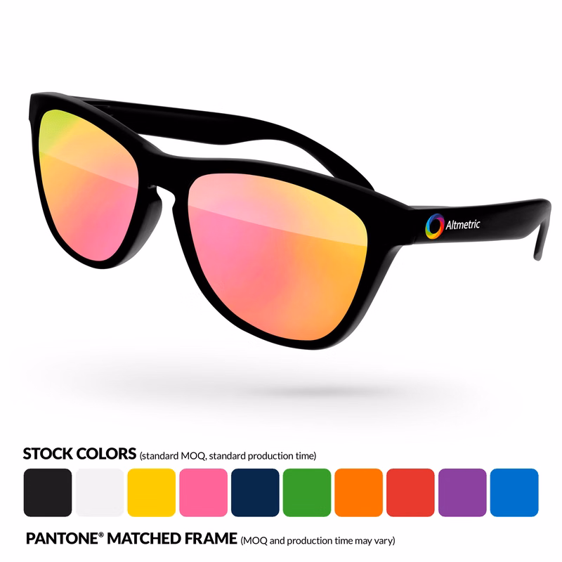 Frog Mirror Promotional Sunglasses