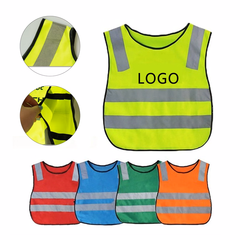 Kids Reflective Safety Vest Outdoor Protection