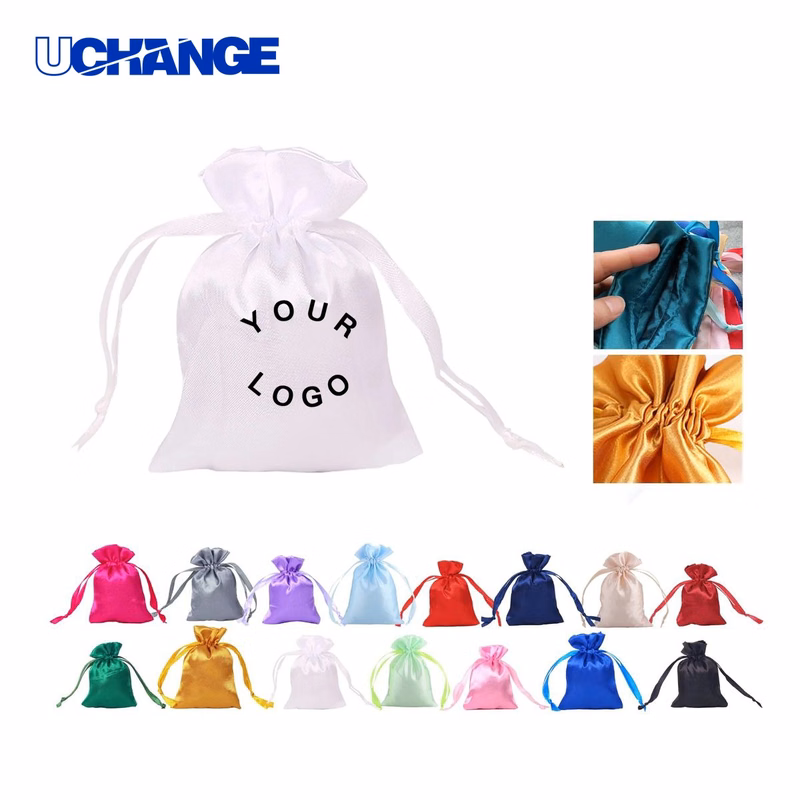 Silk Drawstring Gift Pouch