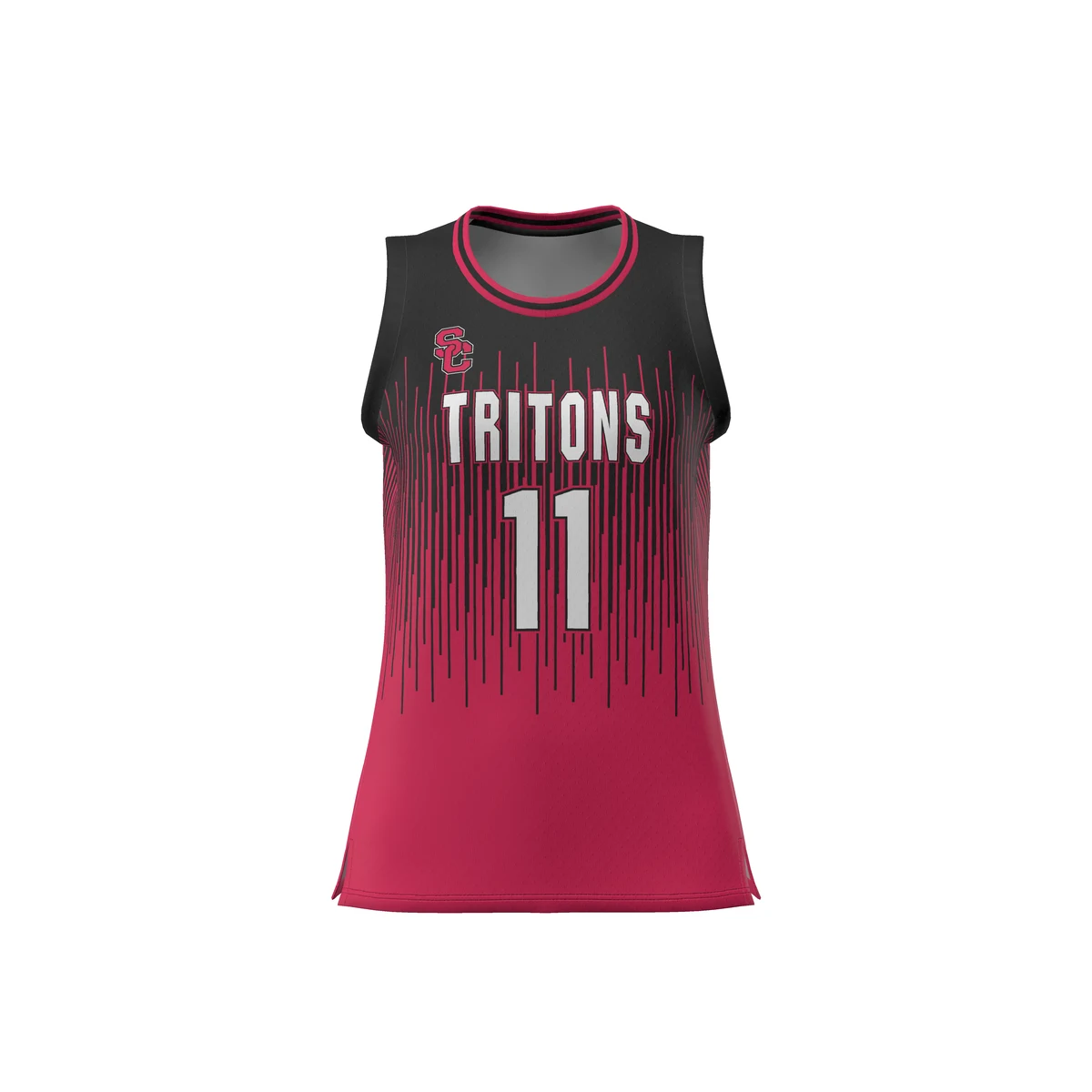 Women's Assist Crew Neck Basketball Jersey 1
