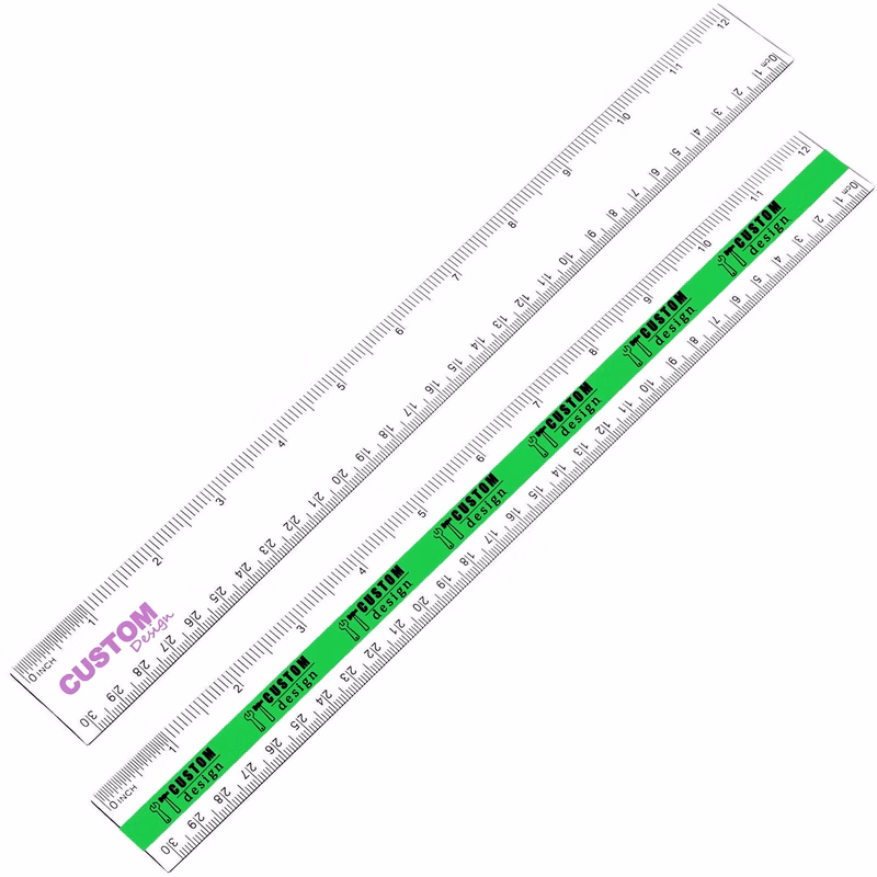 12 Inch Student Straight Ruler
