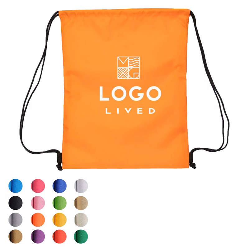 Durable Non Woven Portable Drawstring Backpack