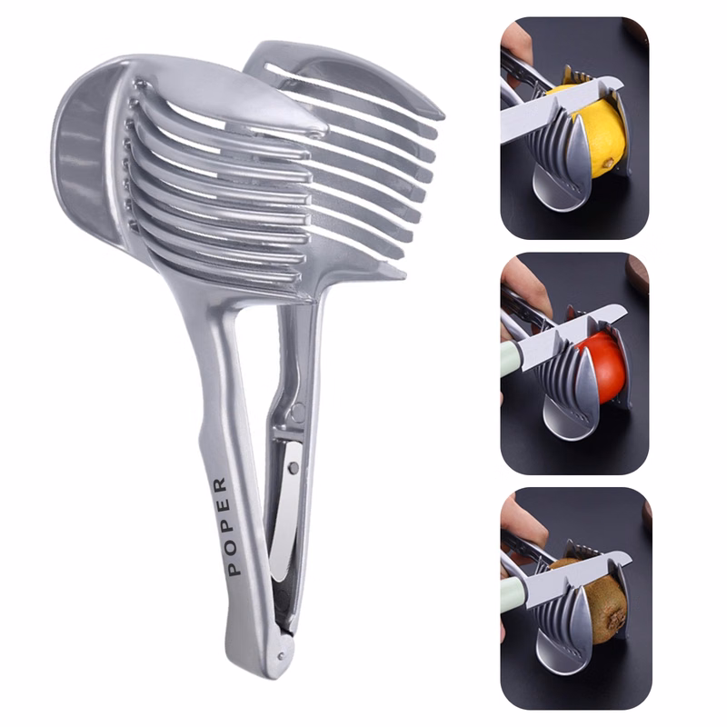 Stainless Steel Tomato Lemon Cutting Aid Tool