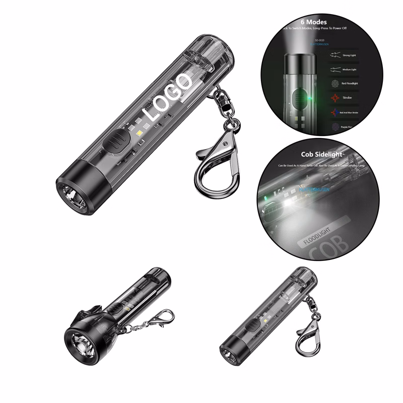Mini Keychain Rechargeable Flashlight