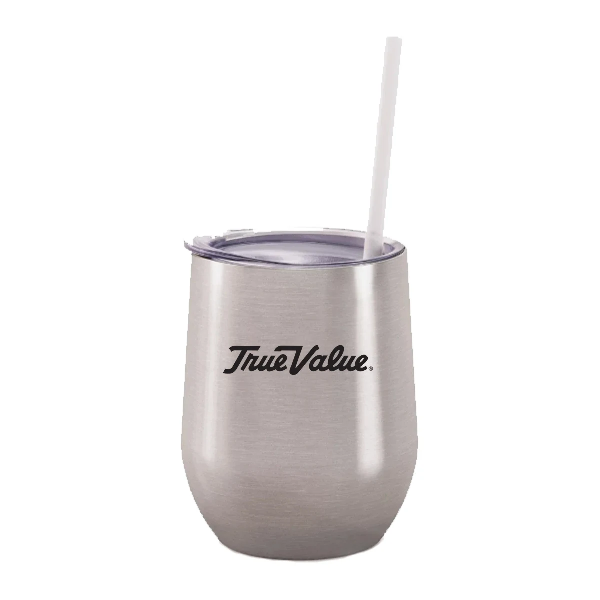 12 Oz. Maars Silver Bev Steel Stainless Steel Wine Tumbler 1