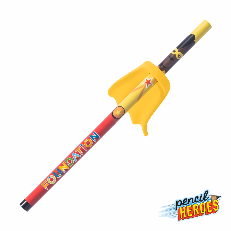 Pencil Heroes® Superhero Series Female w/Cape